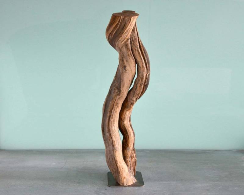 Sculpture bois naturel