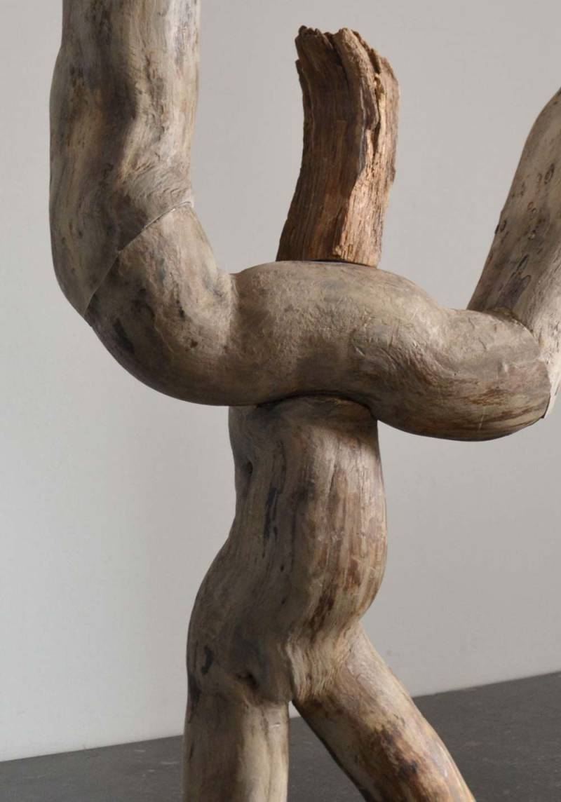 Sculpture bois naturel