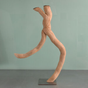 sculpture bois flotté, par l’artiste français Frédéric Ansermet