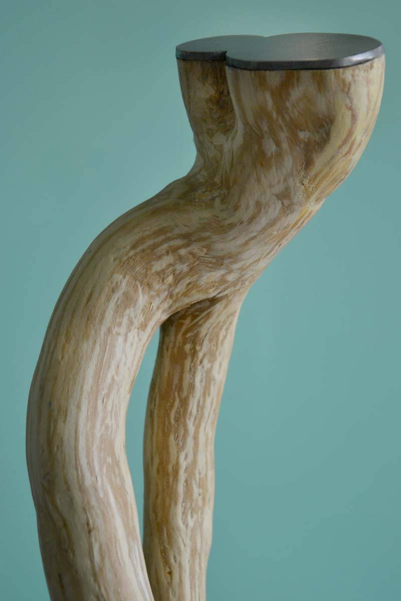 sculpture bois flotté, par l’artiste français Frédéric Ansermet